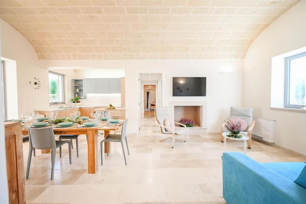 New Trulli Eden 101 With Private Pool And Jacuzzi Villa San Michele Salentino Exterior foto