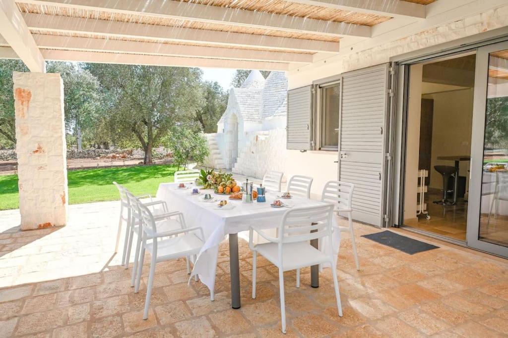 New Trulli Eden 101 With Private Pool And Jacuzzi Villa San Michele Salentino Exterior foto