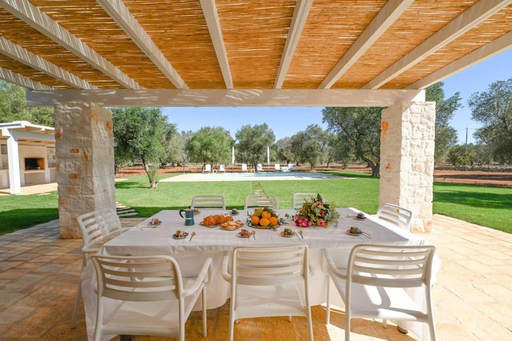 New Trulli Eden 101 With Private Pool And Jacuzzi Villa San Michele Salentino Exterior foto