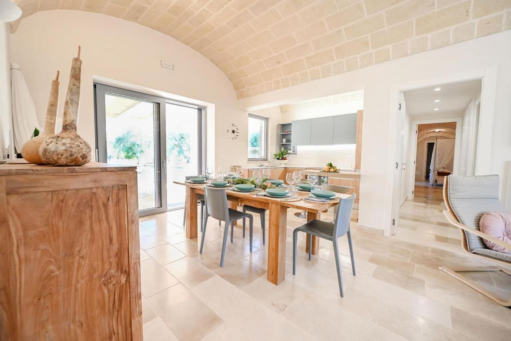 New Trulli Eden 101 With Private Pool And Jacuzzi Villa San Michele Salentino Exterior foto