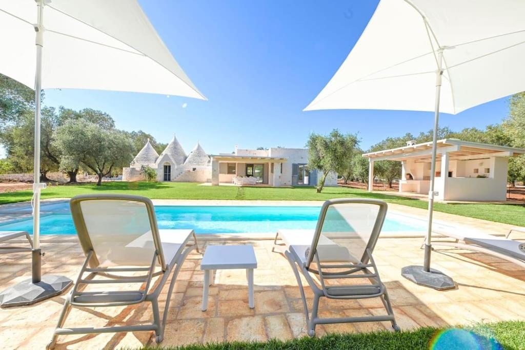 New Trulli Eden 101 With Private Pool And Jacuzzi Villa San Michele Salentino Exterior foto