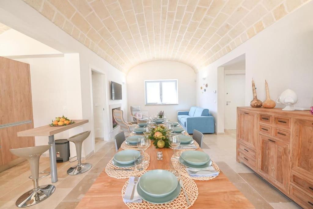 New Trulli Eden 101 With Private Pool And Jacuzzi Villa San Michele Salentino Exterior foto